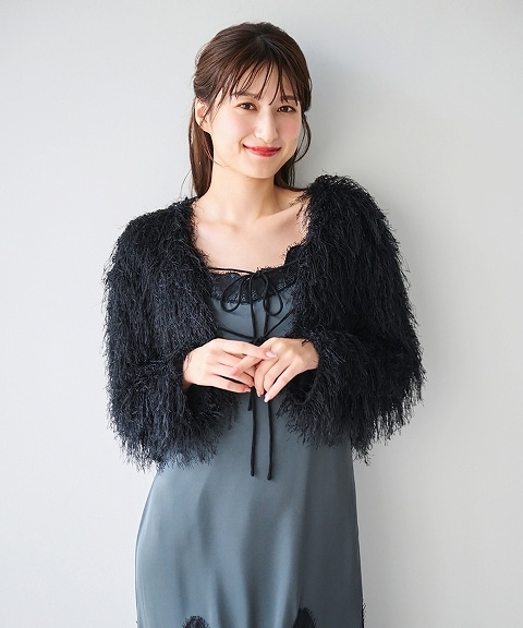 COCO DEAL フラッフィーリボンボレロ・キャミソールセット(アイボリー) SALE50%OFF】COCODEAL ココディール フラッフィーリボンボレロ
