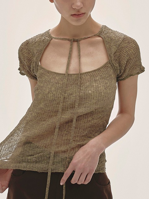 TODAYFUL 2way Sheer Knittops 新品　アイスブルー TODAYFUL 2way Sheer Knittops 新品 アイスブルー - メルカリ