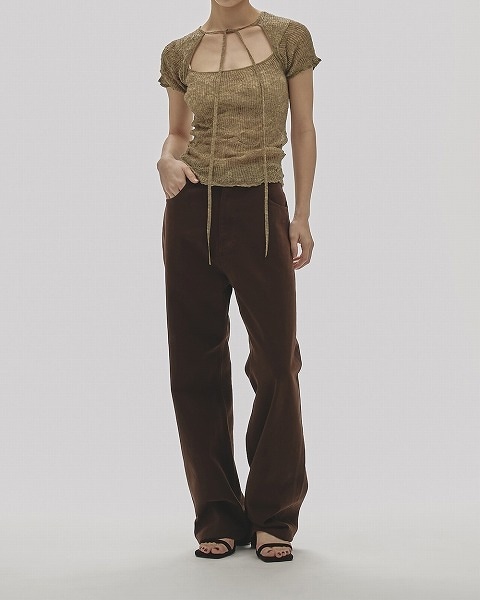 SOLD OUT】TODAYFUL トゥデイフル 2way Sheer Knittops 12520517