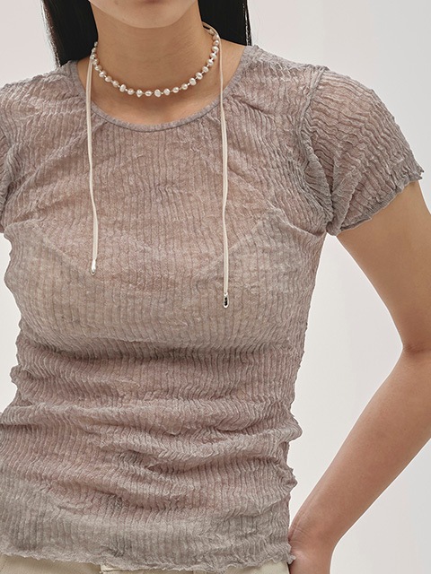 SOLD OUT】TODAYFUL トゥデイフル 2way Sheer Knittops 12520517