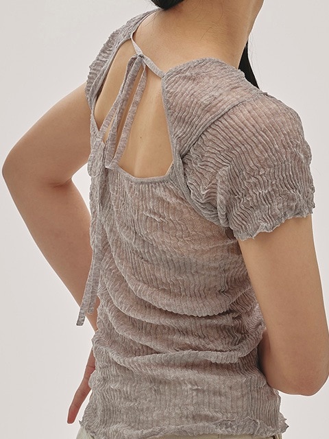 SOLD OUT】TODAYFUL トゥデイフル 2way Sheer Knittops 12520517
