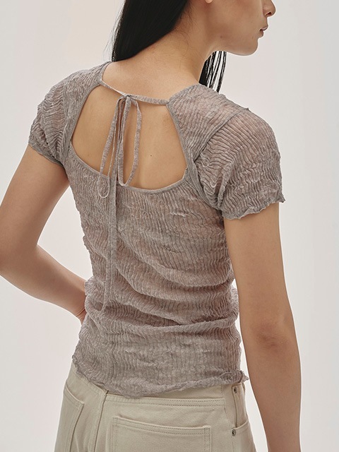 SOLD OUT】TODAYFUL トゥデイフル 2way Sheer Knittops 12520517
