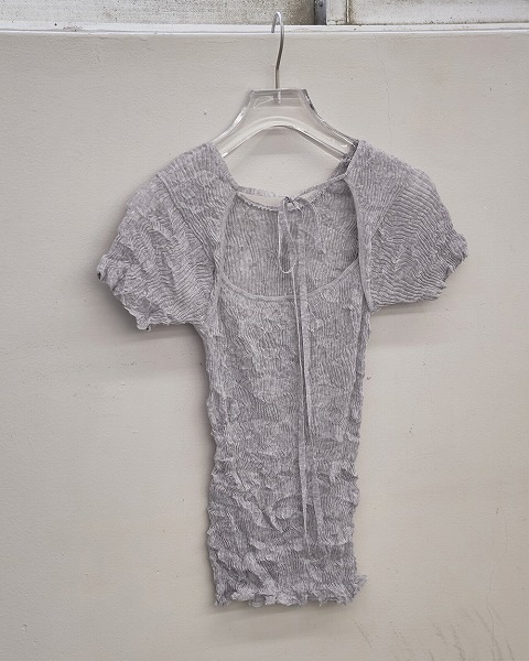 TODAYFUL トゥデイフル 2way Sheer Knittops 12520517
