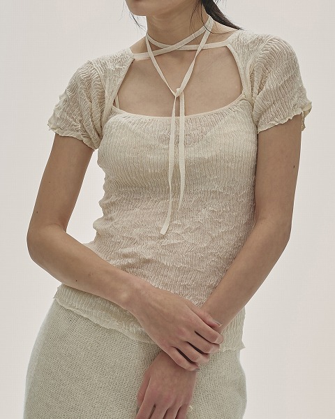 SOLD OUT】TODAYFUL トゥデイフル 2way Sheer Knittops 12520517