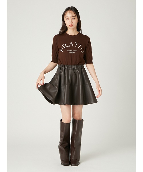 SOLD OUT】【期間限定12%OFF】FRAY I.D フレイアイディー レザーライク