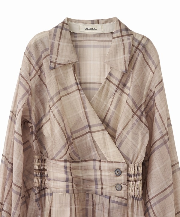 SALE60%OFF】COCODEAL ココディール チェックシャツワンピース