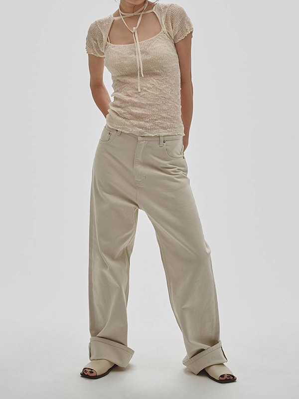 TODAYFUL トゥデイフル 2way Sheer Knittops 12610524 /キャンセル返品