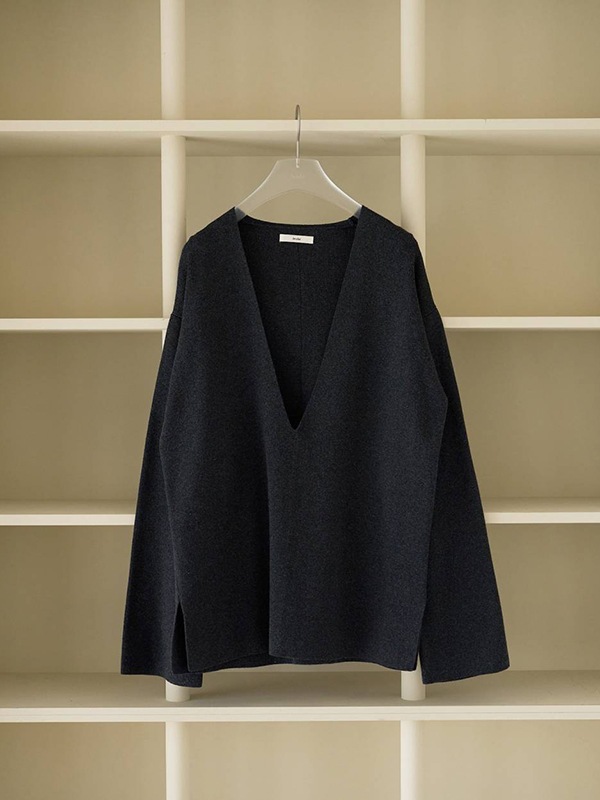 ��SOLD OUT��anuke ����̡���  Deep Vneck Knit 62620525 ����󥻥������Բľ��ʡ������ˤ�15���ޤ�¨��ȯ��(���˰ʳ�)��