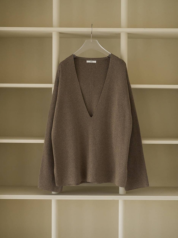 ��SOLD OUT��anuke ����̡���  Deep Vneck Knit 62620525 ����󥻥������Բľ��ʡ������ˤ�15���ޤ�¨��ȯ��(���˰ʳ�)��
