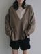 ��SOLD OUT��anuke ����̡���  Deep Vneck Knit 62620525 ����󥻥������Բľ��ʡ������ˤ�15���ޤ�¨��ȯ��(���˰ʳ�)��