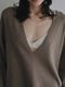 ��SOLD OUT��anuke ����̡���  Deep Vneck Knit 62620525 ����󥻥������Բľ��ʡ������ˤ�15���ޤ�¨��ȯ��(���˰ʳ�)��