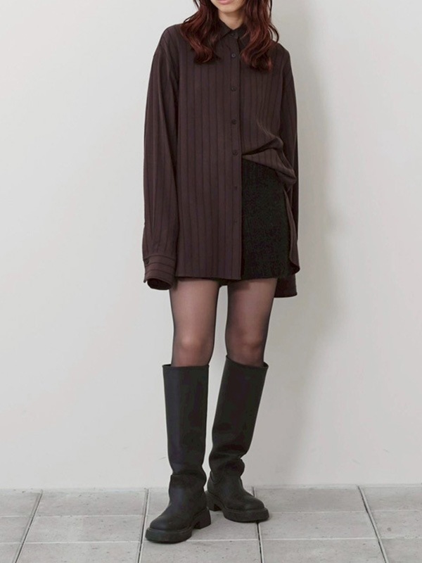 ��ͽ���ʡ�TODAYFUL �ȥ��ǥ��ե�  Jacquard Stripe Shirts 12620408 11������12��������ͽ�� /����󥻥������Բľ���
