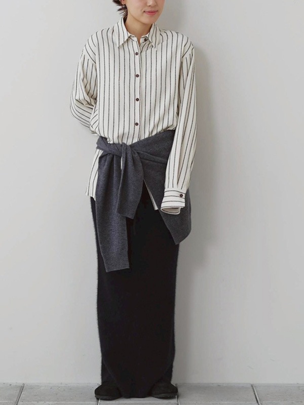 ��ͽ���ʡ�TODAYFUL �ȥ��ǥ��ե�  Jacquard Stripe Shirts 12620408 11������12��������ͽ�� /����󥻥������Բľ���