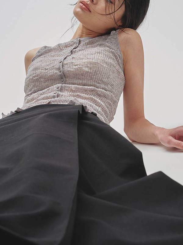 TODAYFUL トゥデイフル 2way Sheer Knitvest 12610523 /キャンセル返品