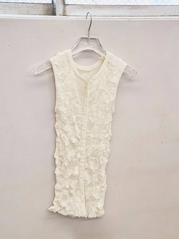 TODAYFUL トゥデイフル 2way Sheer Knitvest 12610523 /キャンセル返品