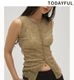 ��SALE20%OFF�ۥȥ��ǥ��ե�  2way Sheer Knitvest 12610523  /����󥻥������Բľ��� �������ˤ�15���ޤ�¨��ȯ��(���˰ʳ�)��
