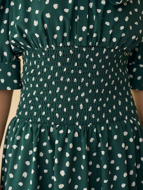 ��SALE50%OFF��SNIDEL ���ʥ��ǥ�  �ɥåȥܥ���������ĥ��ԡ��� SWFO254173 /����󥻥������Բľ��ʡ������ˤ�15���ޤ�¨��ȯ��(���˰ʳ�)��