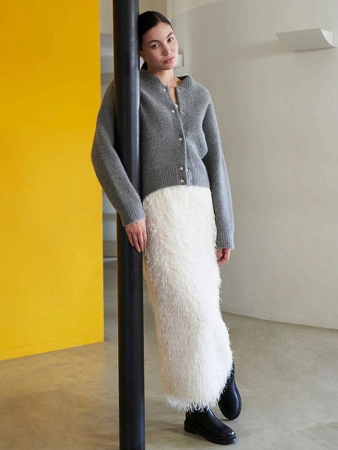 ELENDEEK ラクーンダブルフェイスブルゾン エレンディーク ELENDEEK（エレンディーク）の「ラクーンダブルフェイスブルゾン