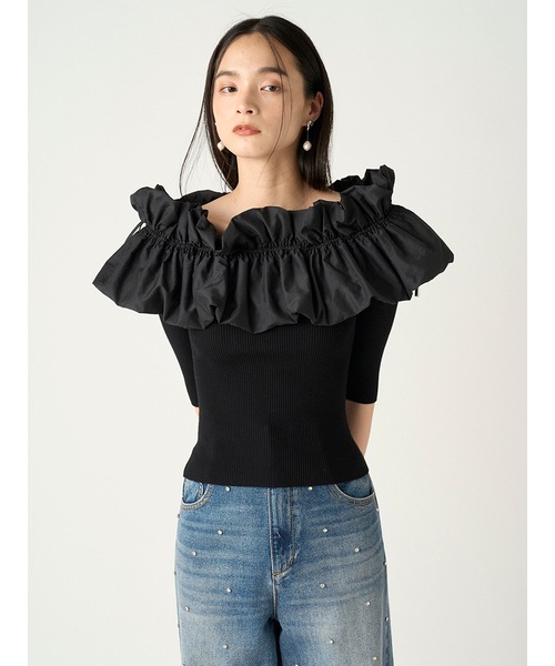 SALE50%OFF】FRAY I.D フレイアイディー ツイストカラーコンビ