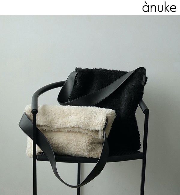 SOLD OUT】anuke アンヌーク Boa Tote Bag 62521011 /キャンセル返品