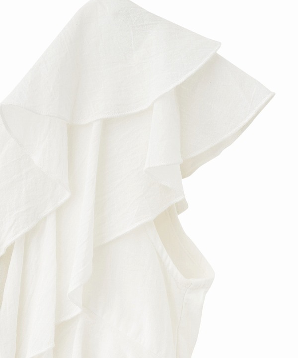 SOLD OUT】COCODEAL ココディール ラッフルフリルブラウス 75518502