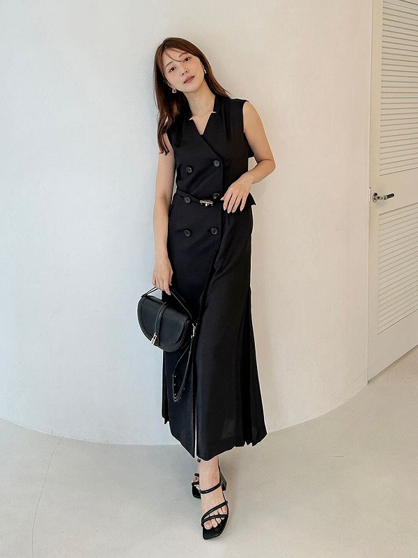 SOLD OUT】【期間限定10%OFF】SNIDEL スナイデル スイッチングジレ