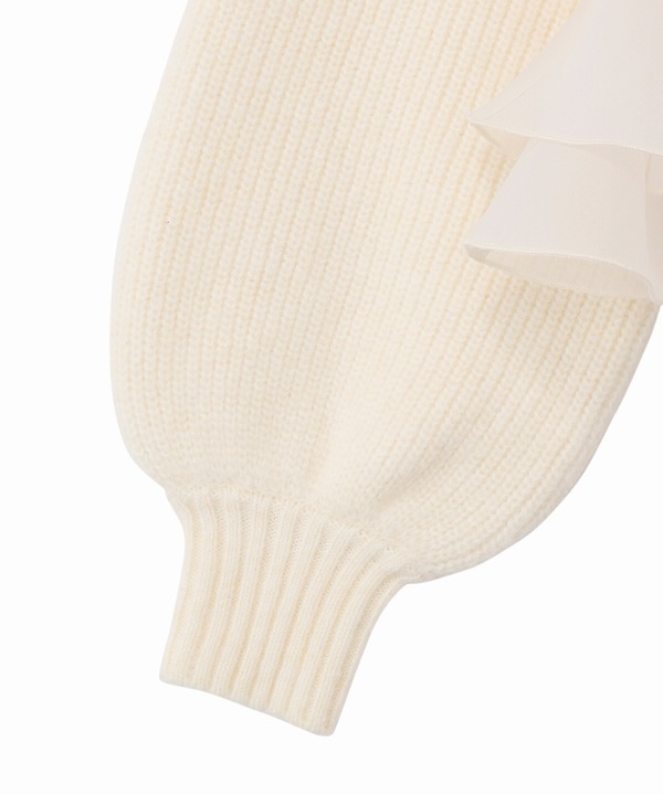 SALE20%OFF】COCODEAL ココディール ペプラムブラウス×パフスリーブ