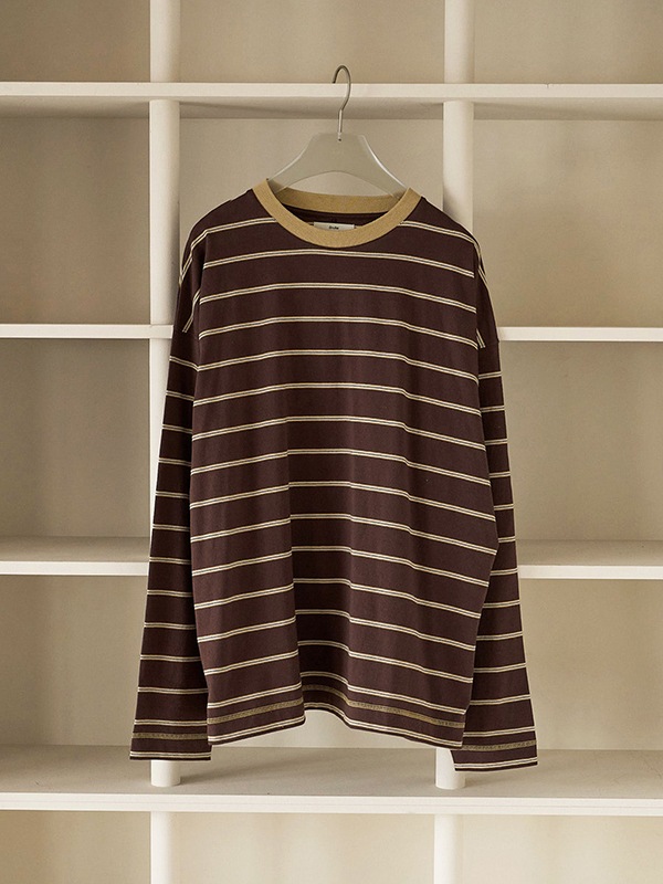 anuke ����̡���  Border Loose Long T-shirts 62620620  /����󥻥������Բľ��� �������ˤ�15���ޤ�¨��ȯ��(���˰ʳ�)��
