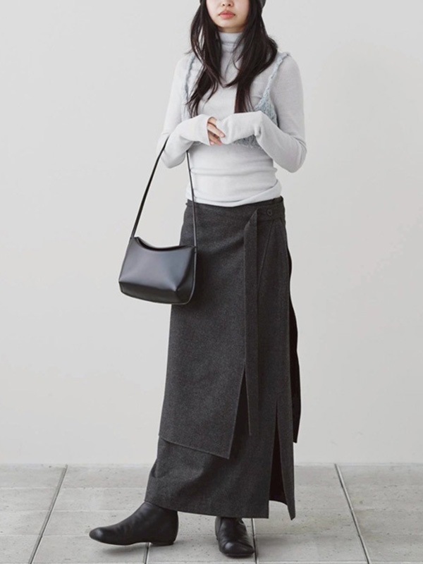 ��ͽ���ʡ�TODAYFUL �ȥ��ǥ��ե�  Wool Wrap Skirt 12620806 11������12��������ͽ�� /����󥻥������Բľ���