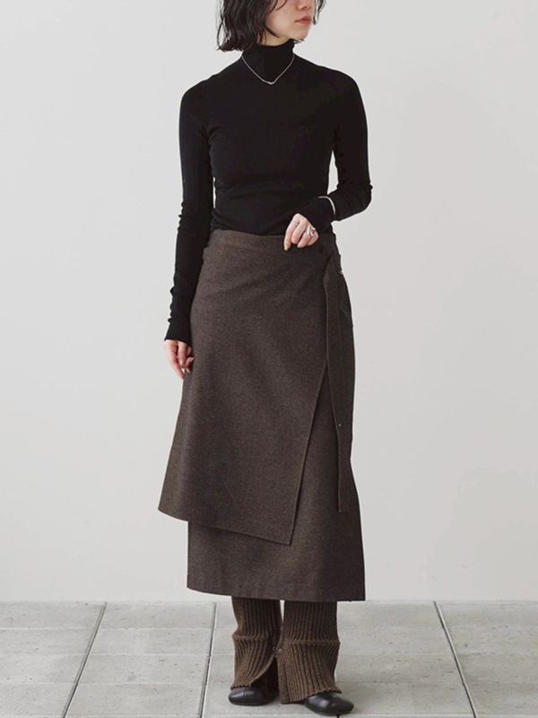 ��ͽ���ʡ�TODAYFUL �ȥ��ǥ��ե�  Wool Wrap Skirt 12620806 11������12��������ͽ�� /����󥻥������Բľ���