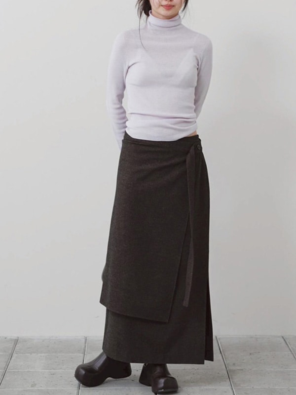 ��ͽ���ʡ�TODAYFUL �ȥ��ǥ��ե�  Wool Wrap Skirt 12620806 11������12��������ͽ�� /����󥻥������Բľ���