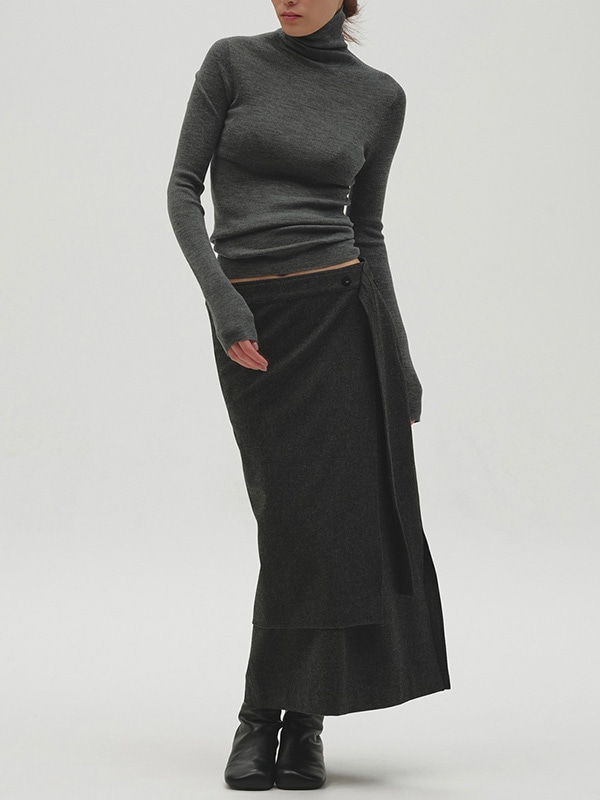 ��ͽ���ʡ�TODAYFUL �ȥ��ǥ��ե�  Wool Wrap Skirt 12620806 11������12��������ͽ�� /����󥻥������Բľ���