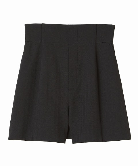 ★新品未使用★COCO DEAL  イレギュラータックショートパンツ SALE60%OFF】COCODEAL ココディール ヘリンボーンハイウエスト