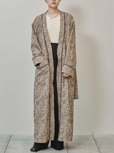 SALE50%OFF】TODAYFUL トゥデイフル Jacquard Piping Gown