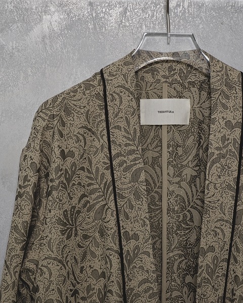 SALE50%OFFۡ11/9()1000OFF ݥ󥳡ɡ1000tfTODAYFUL ȥǥե  Jacquard Piping Gown 12510003  /󥻥Բľʡˤ15ޤ¨ȯ(˰ʳ)