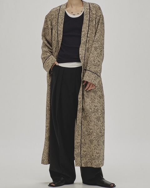 ジャケット・アウター TODAYFUL Jacquard Piping Gown セール】Jacquard Piping Gown（その他アウター）｜TODAYFUL