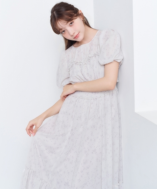 lilith【未使用タグ付き/定価51450円】シルクワンピース 36 リリット RESTIR - 新品定価14万タグ付き パリコレ ランウェイ 変形シルク