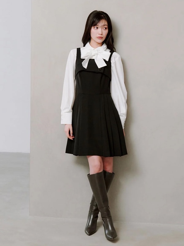 スナイデル　プリーツミニジャンスカ 期間限定10%OFF】SNIDEL スナイデル プリーツミニジャンスカ