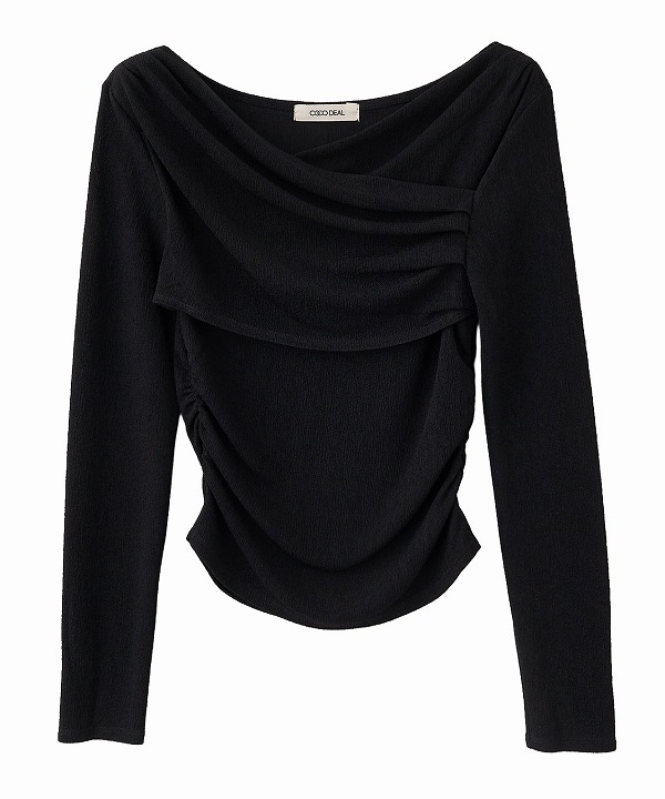 COCO DEAL オフショルタックカットソートップス 新品 SOLD OUT】COCODEAL ココディール オフショルタックカットソートップス