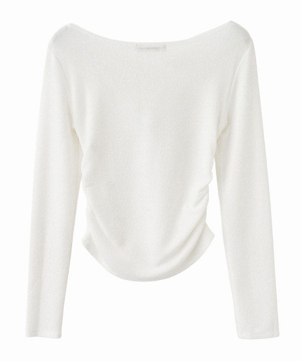 COCODEAL ココディール オフショルタックカットソートップス