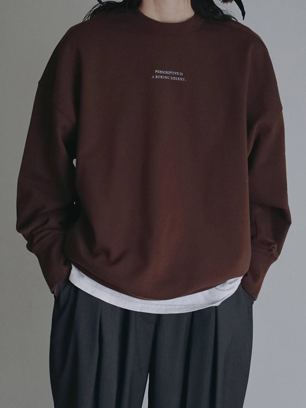 anuke ����̡���  Embroidery Over Sweat 62620609 ����󥻥������Բľ��� �������ˤ�15���ޤ�¨��ȯ��(���˰ʳ�)��