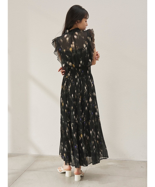 期間限定10%OFF】SNIDEL スナイデル Sustainableフリルプリーツ