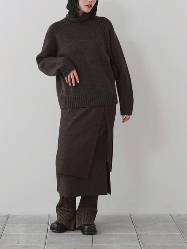 ��ͽ���ʡ�TODAYFUL �ȥ��ǥ��ե�  Mix Knit Leggings 12620710 11������12��������ͽ�� /����󥻥������Բľ���