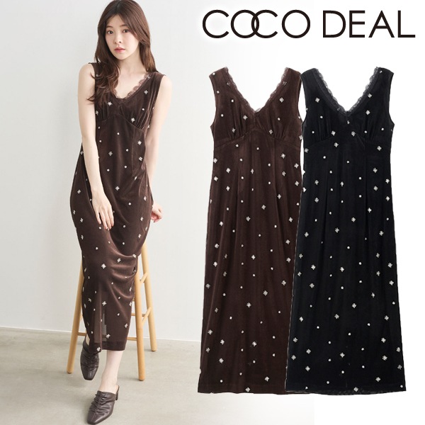 ��SOLD OUT��COCODEAL �����ǥ����� �ӡ����ɽ�V�ͥå��������٥������ԡ��� 76615221 ����󥻥������Բľ��� �������ˤ�15���ޤ�¨��ȯ��(���˰ʳ�)��