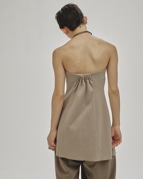 【SALE / 20%OFF】ette Bare Tunic - BLACK (12510419) Todayful(トゥデイフル) TODAYFUL (トゥデイフル）Georgette Bare Tunic☆ 25春夏予約