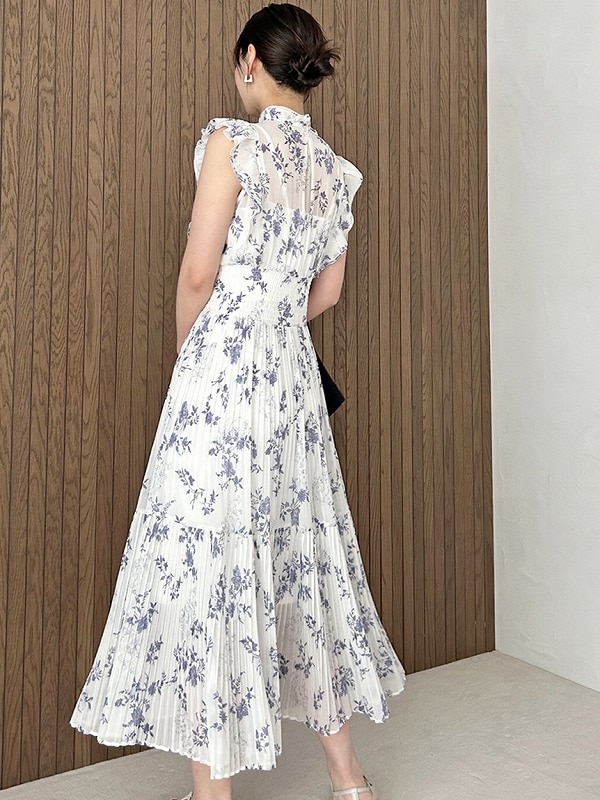 PRE SALE30%OFF】SNIDEL スナイデル Sustainableプリントプリーツ