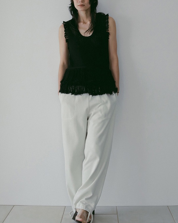 ��ͽ���ʡ�anuke ����̡���  Fringe Knit Tanktop 62610510 3�����4��������ͽ�� /����󥻥������Բľ���