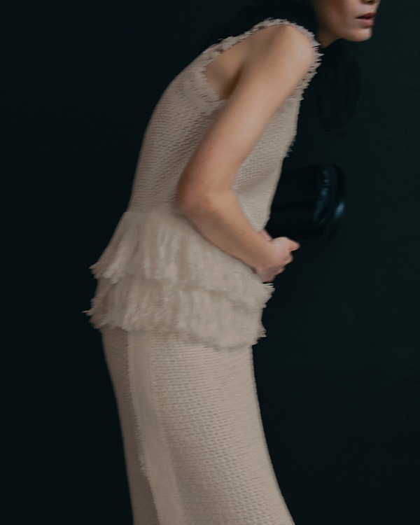 ��ͽ���ʡ�anuke ����̡���  Fringe Knit Tanktop 62610510 3�����4��������ͽ�� /����󥻥������Բľ���