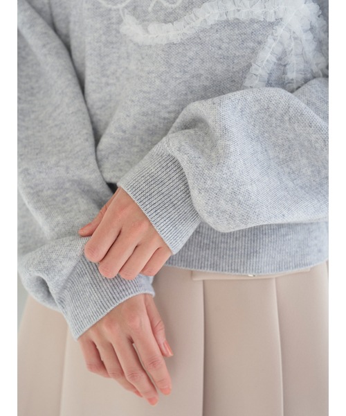 �ڴ��ָ���10%OFF��SNIDEL ���ʥ��ǥ�  ��ܥ������ե��㥬���ɥ˥åȥץ륪���С� SWNT261064  /����󥻥������Բľ��� �������ˤ�15���ޤ�¨��ȯ��(���˰ʳ�)��