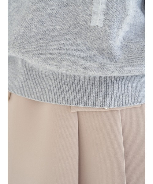 �ڴ��ָ���10%OFF��SNIDEL ���ʥ��ǥ�  ��ܥ������ե��㥬���ɥ˥åȥץ륪���С� SWNT261064  /����󥻥������Բľ��� �������ˤ�15���ޤ�¨��ȯ��(���˰ʳ�)��